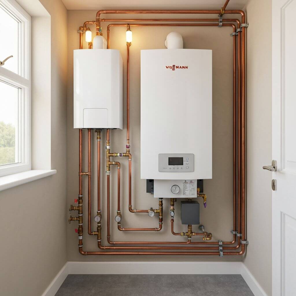 Système de chauffage moderne installé par Caralux